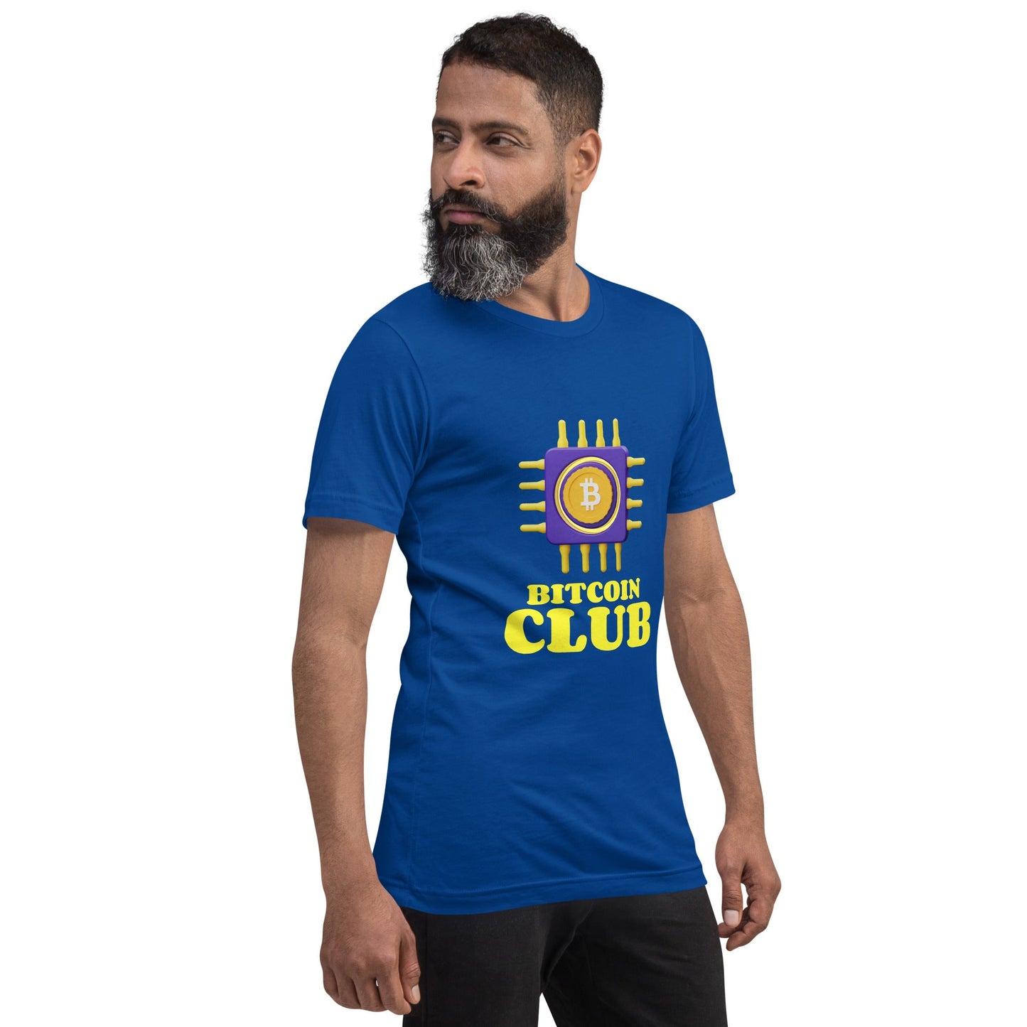 BITCOIN CLUB V2 - Unisex t-shirt by DarkByteGear