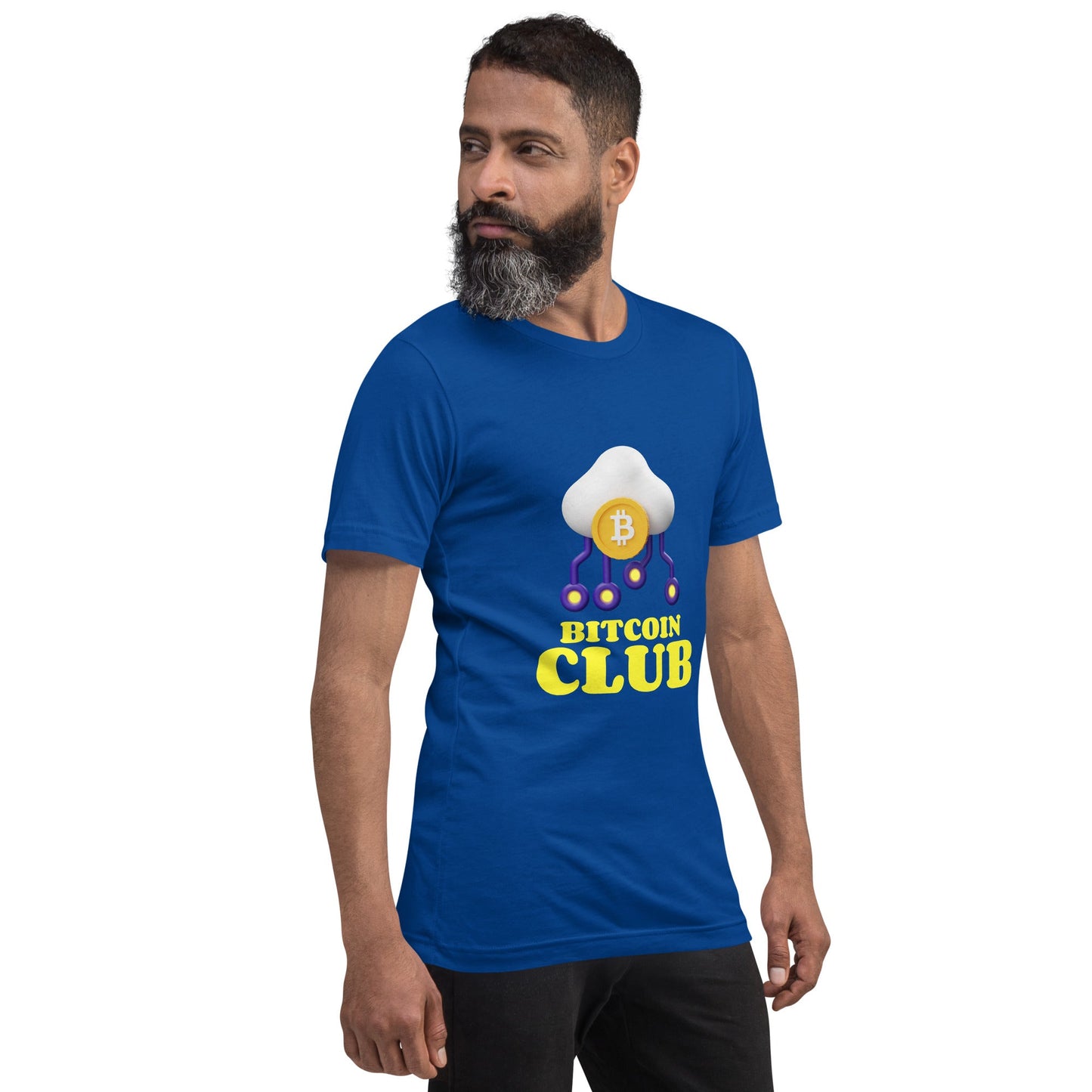 BITCOIN CLUB V4 - Unisex t-shirt by DarkByteGear