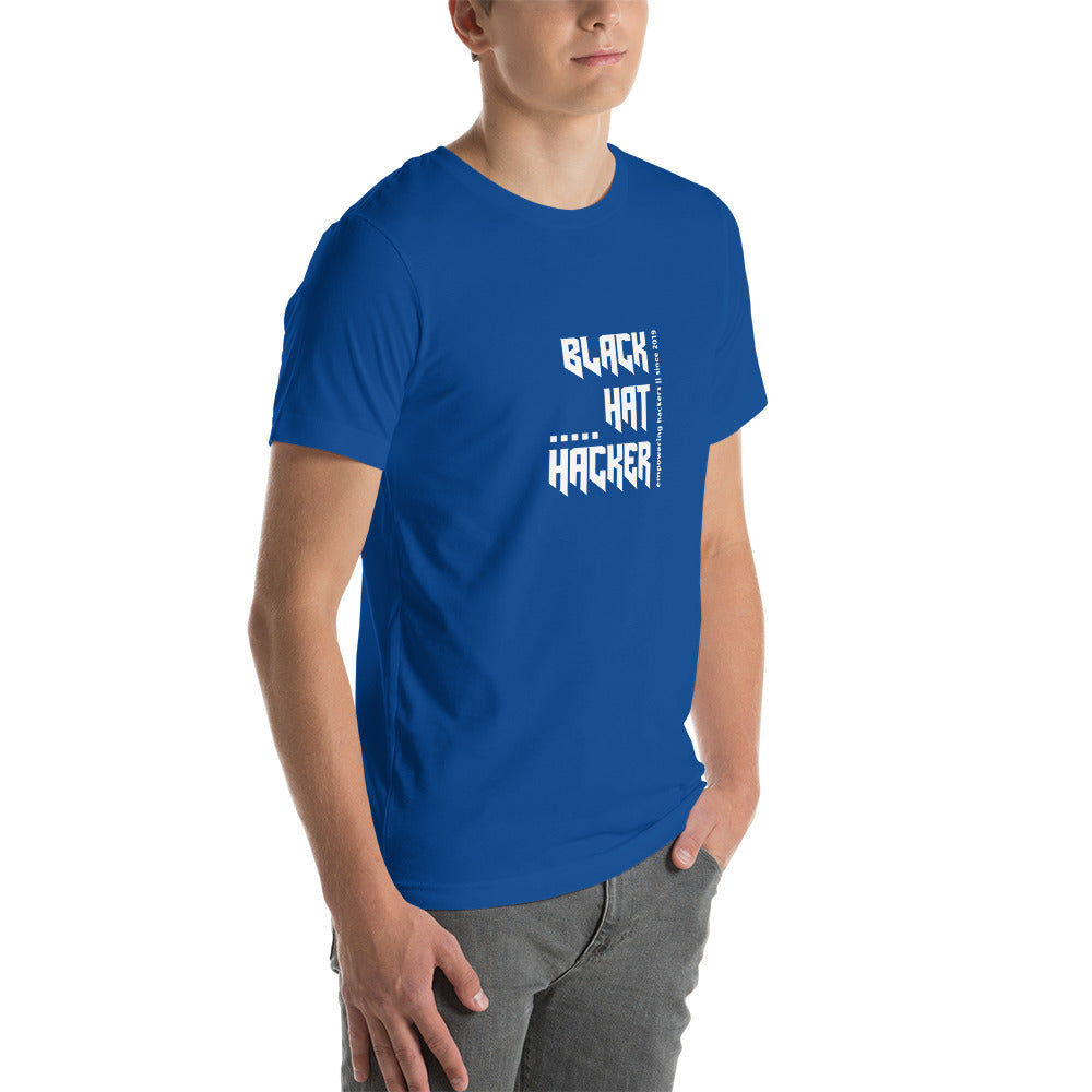 Black Hat Hacker V14 Unisex t-shirt by DarkByteGear