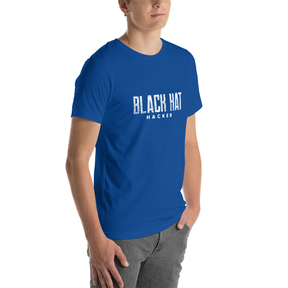 Black Hat Hacker V20 Unisex t-shirt by DarkByteGear