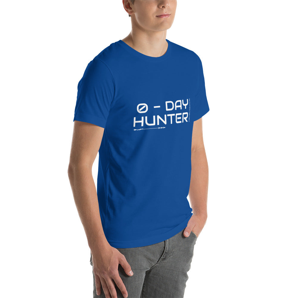 0-day Hunter V1 Unisex t-shirt by DarkByteGear