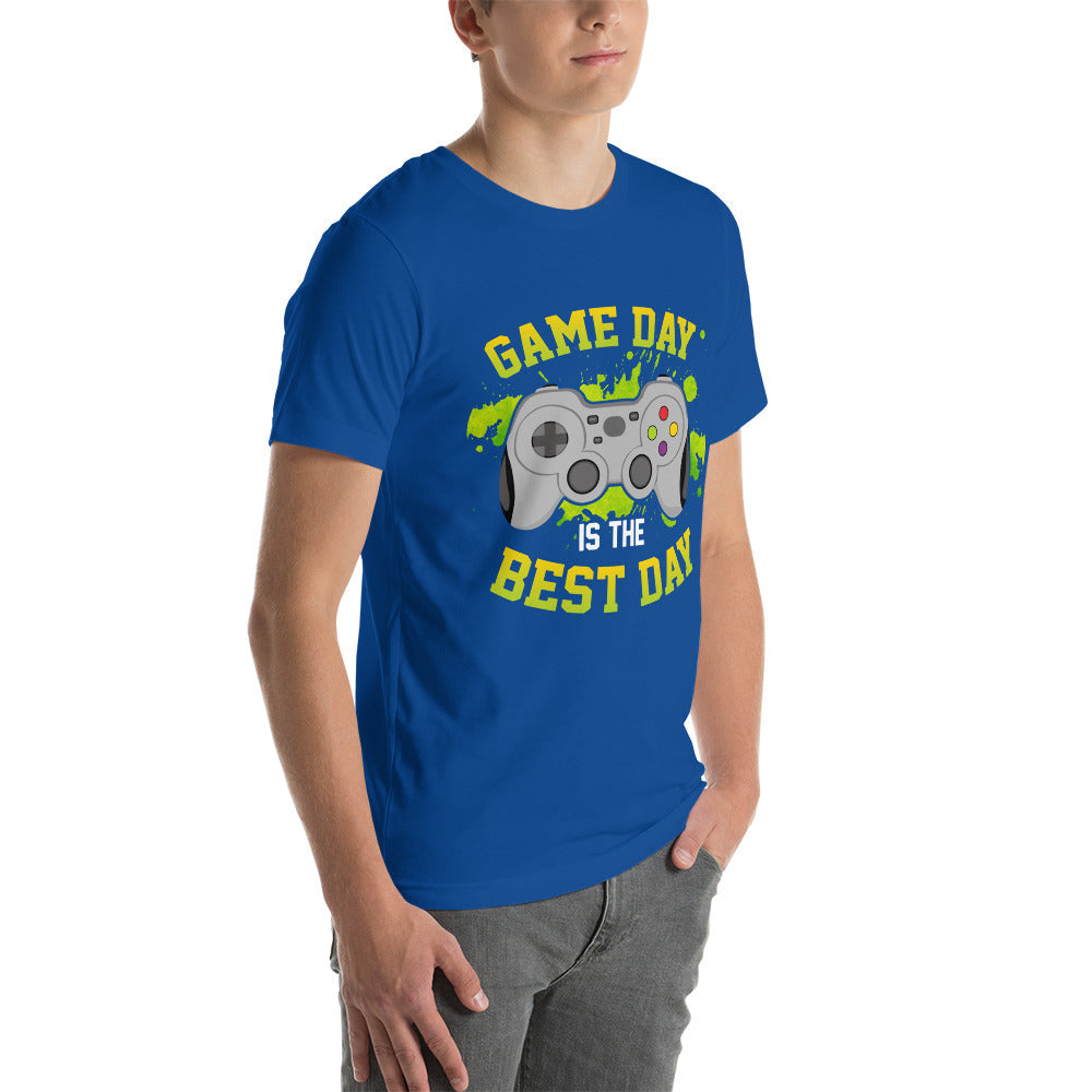 Game Day is the Best Day - Unisex t-shirt by DarkByteGear