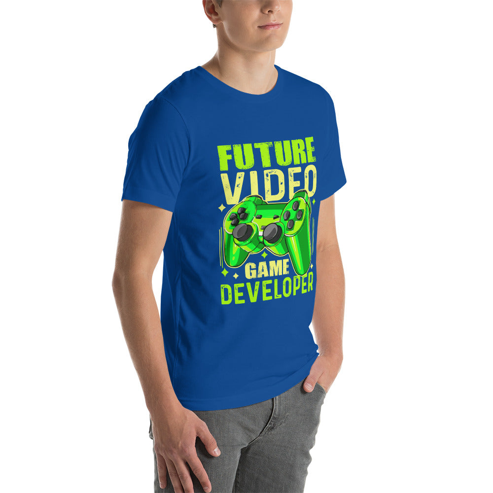 Future Video Game Developer - Unisex t-shirt by DarkByteGear