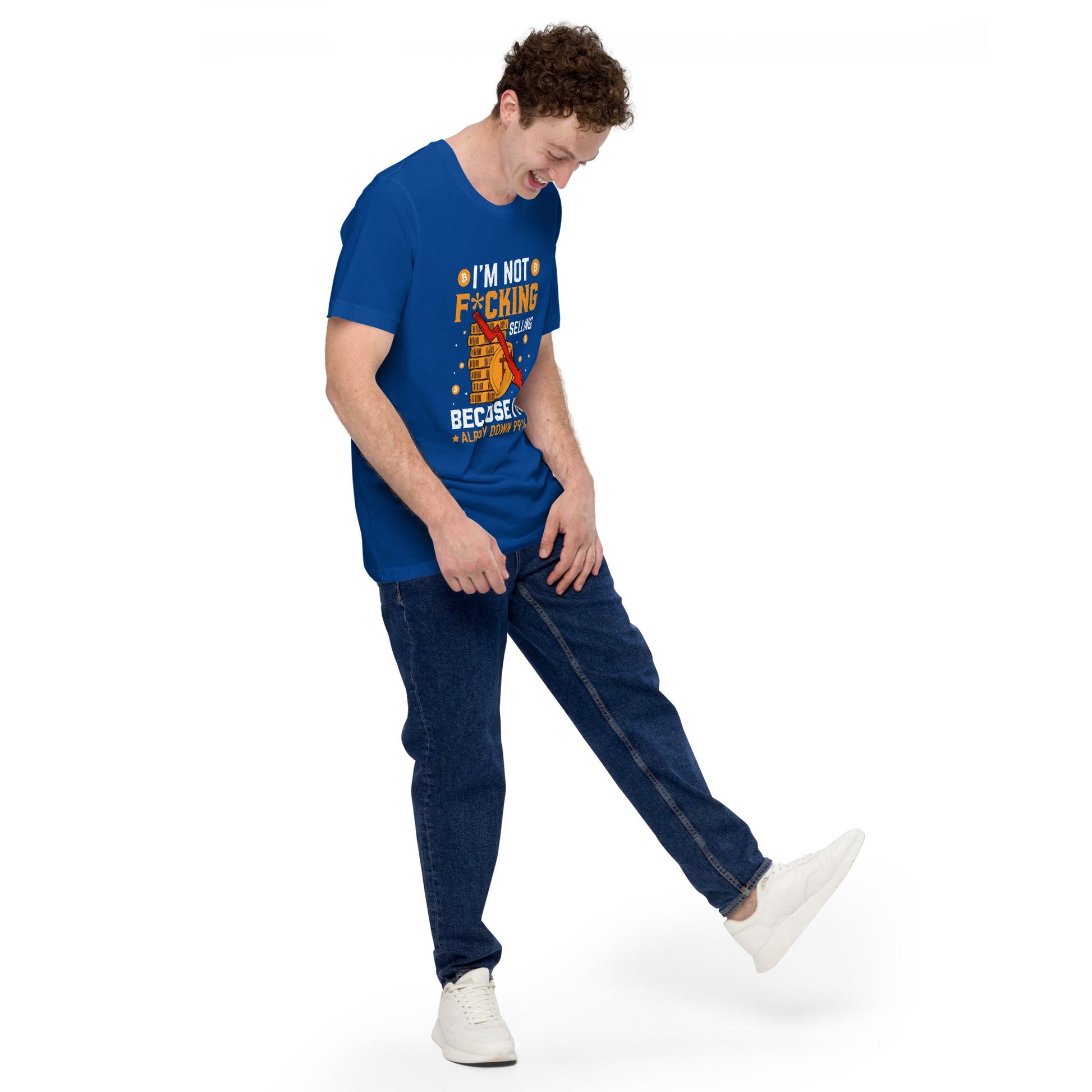 I'm not fucking selling Because I'm already Down - Unisex t-shirt by DarkByteGear