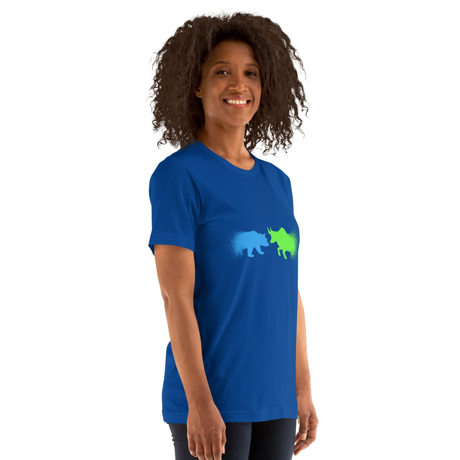 Bearish And Bullish (DB) - Unisex t-shirt by DarkByteGear