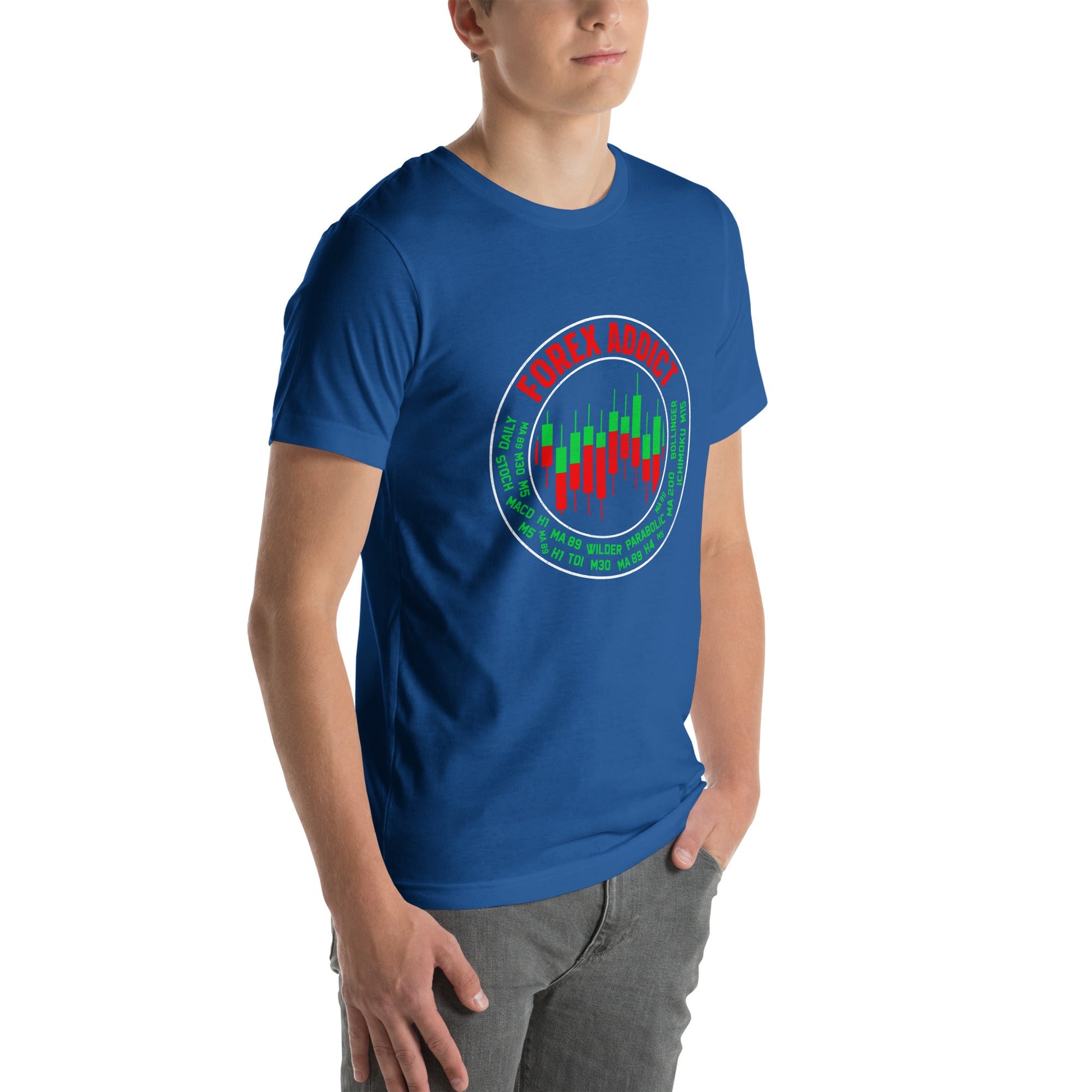 Forex Addict ( RK ) - Unisex t-shirt by DarkByteGear