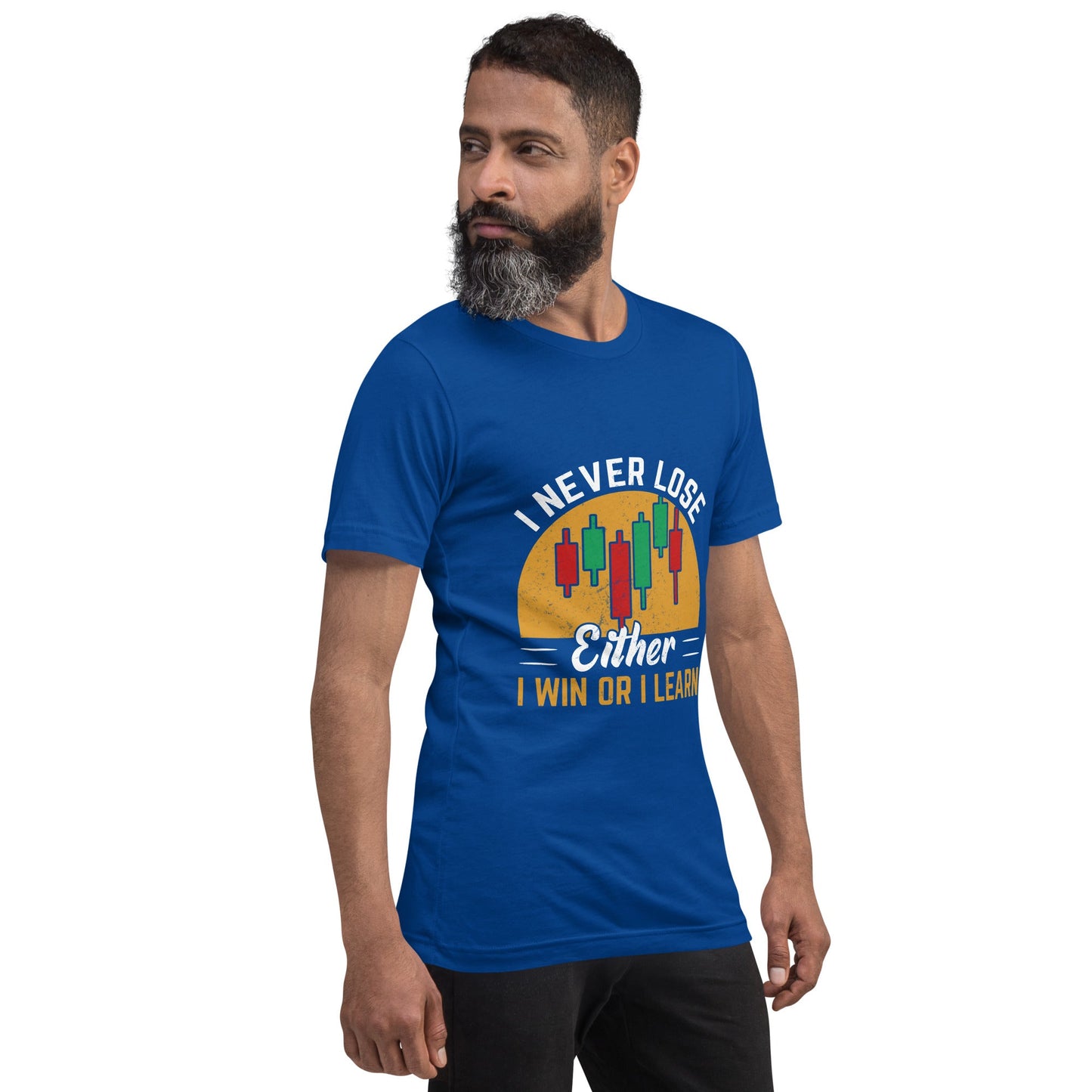I never Lose: Either I win or I learn V1 - Unisex t-shirt by DarkByteGear