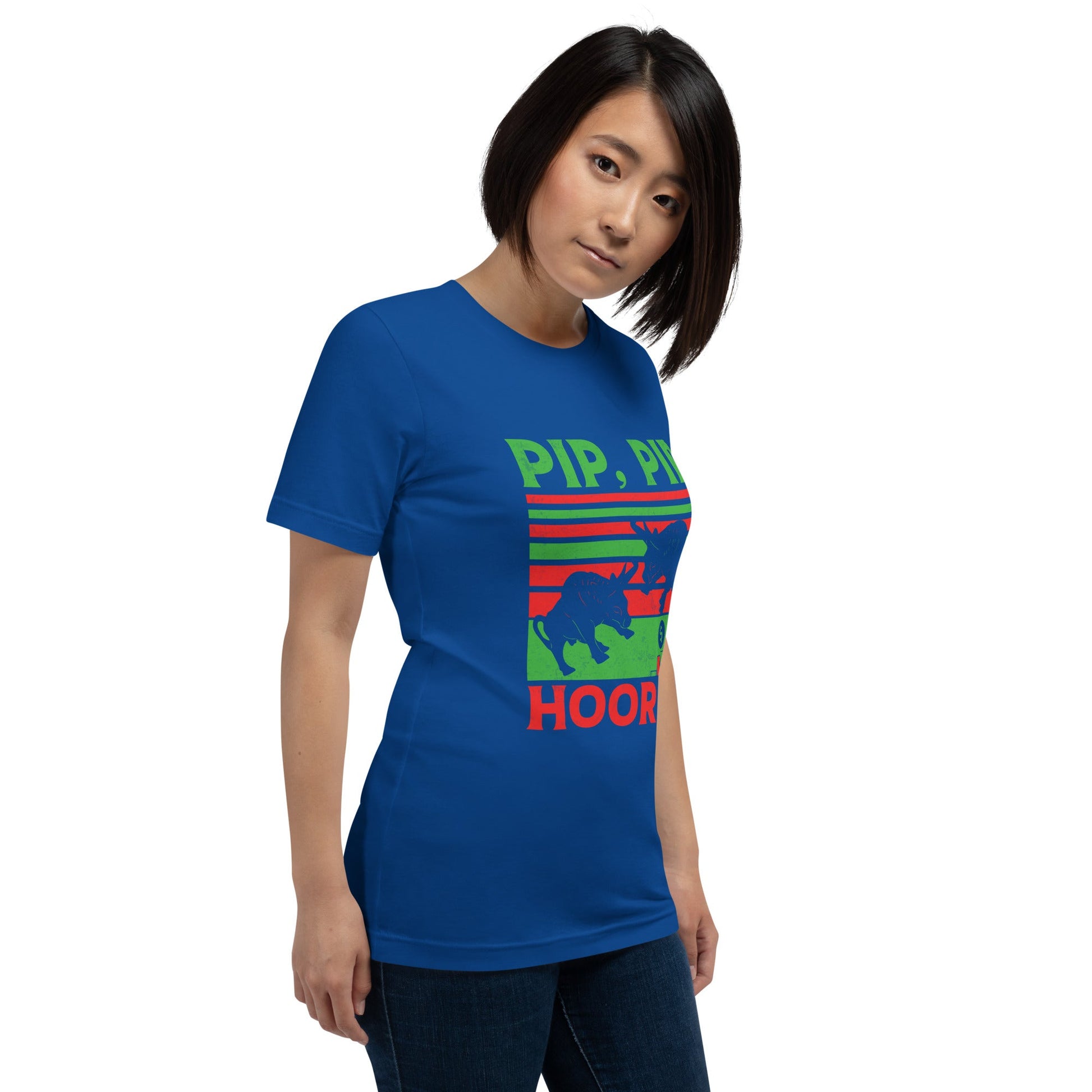 Pip, Pip Hooray - Unisex t-shirt by DarkByteGear