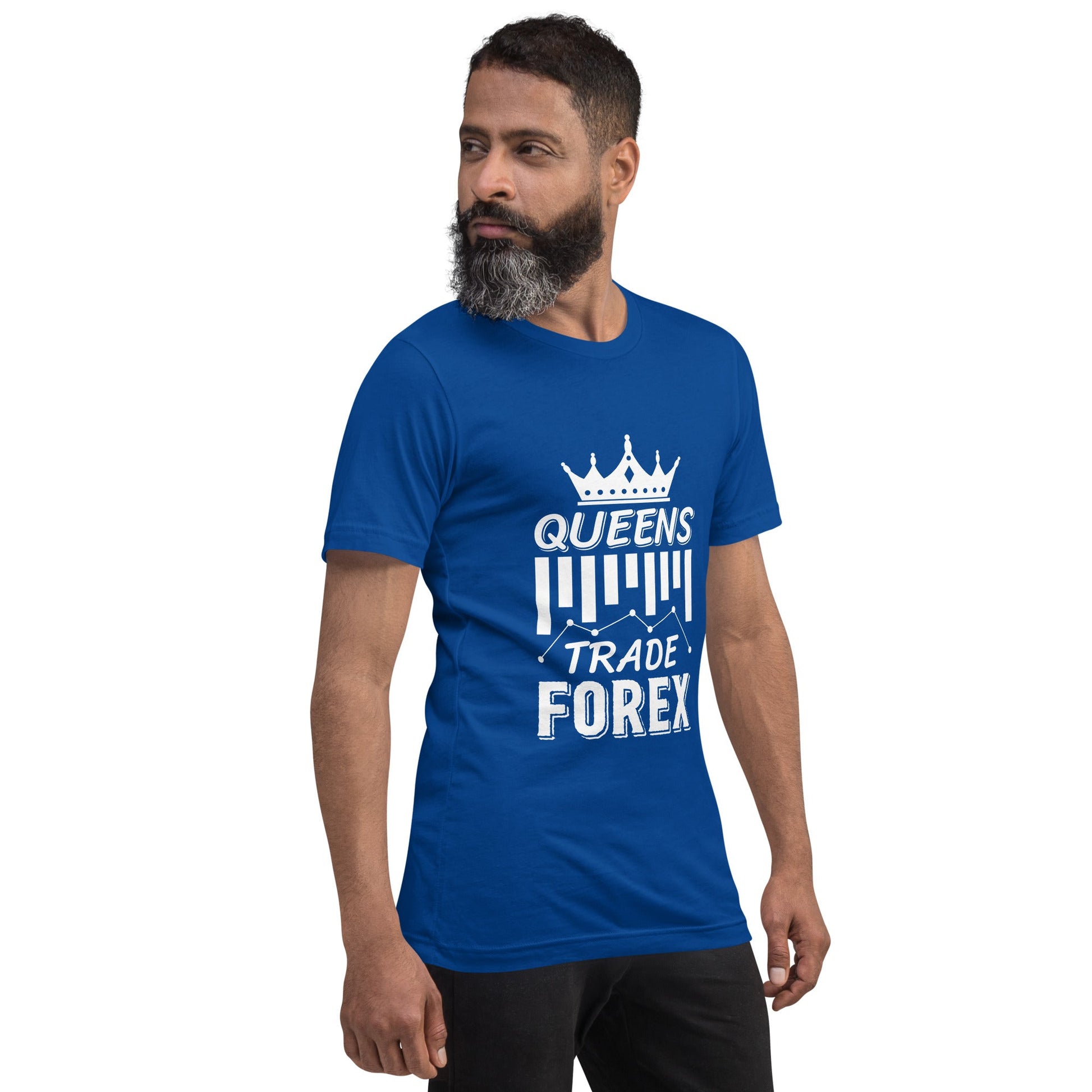 Queens Trade Forex - Unisex t-shirt by DarkByteGear