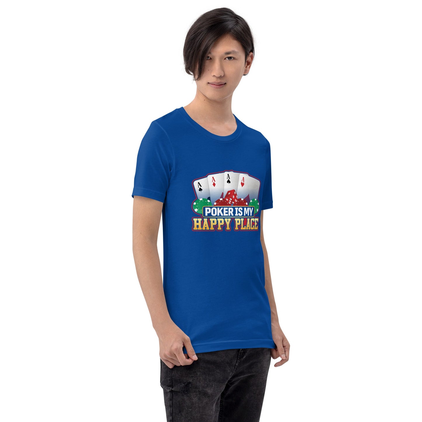 Poker Dad is like a Normal Dad but much Cooler - Unisex t-shirt by DarkByteGear