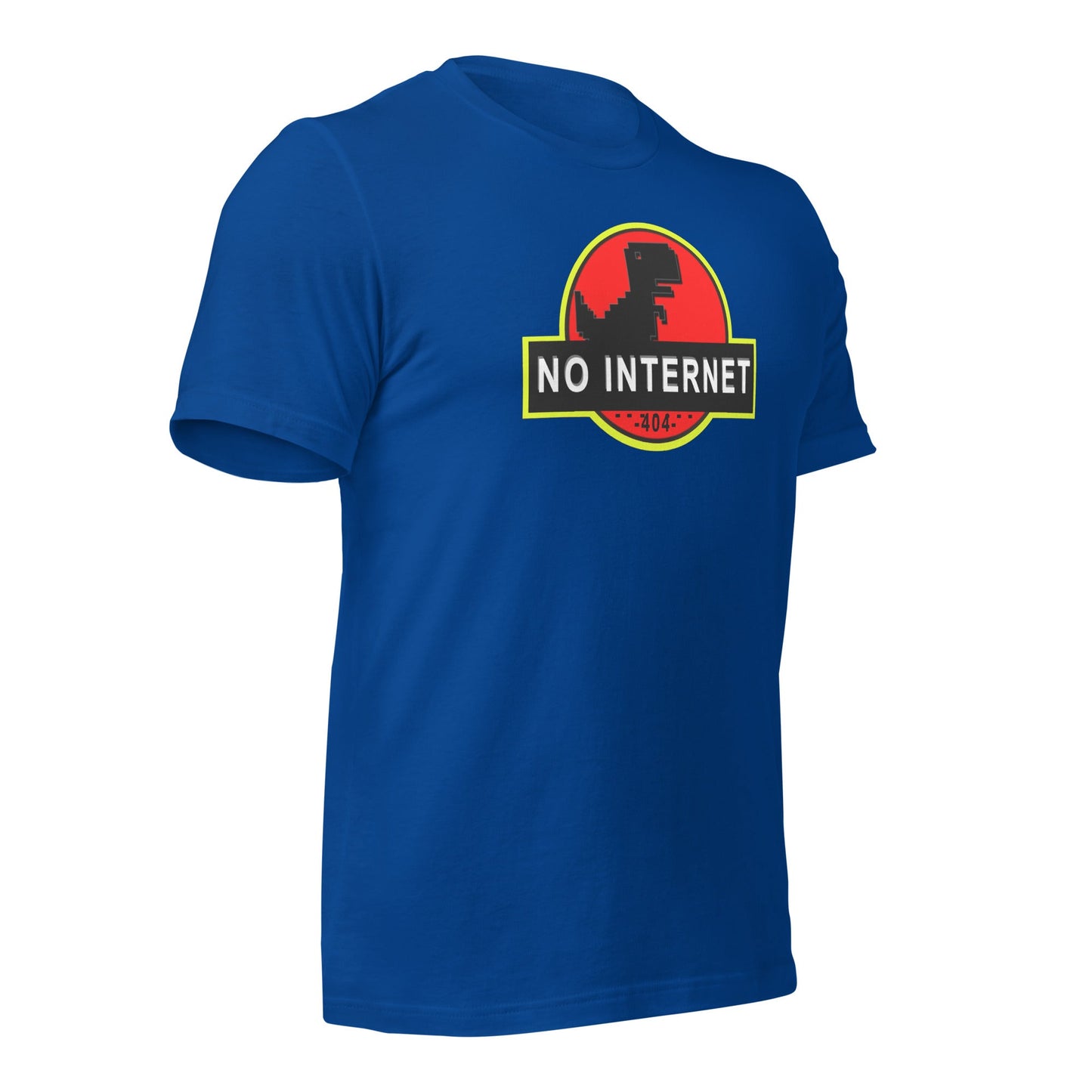 No internet 404 - Unisex t-shirt by DarkByteGear