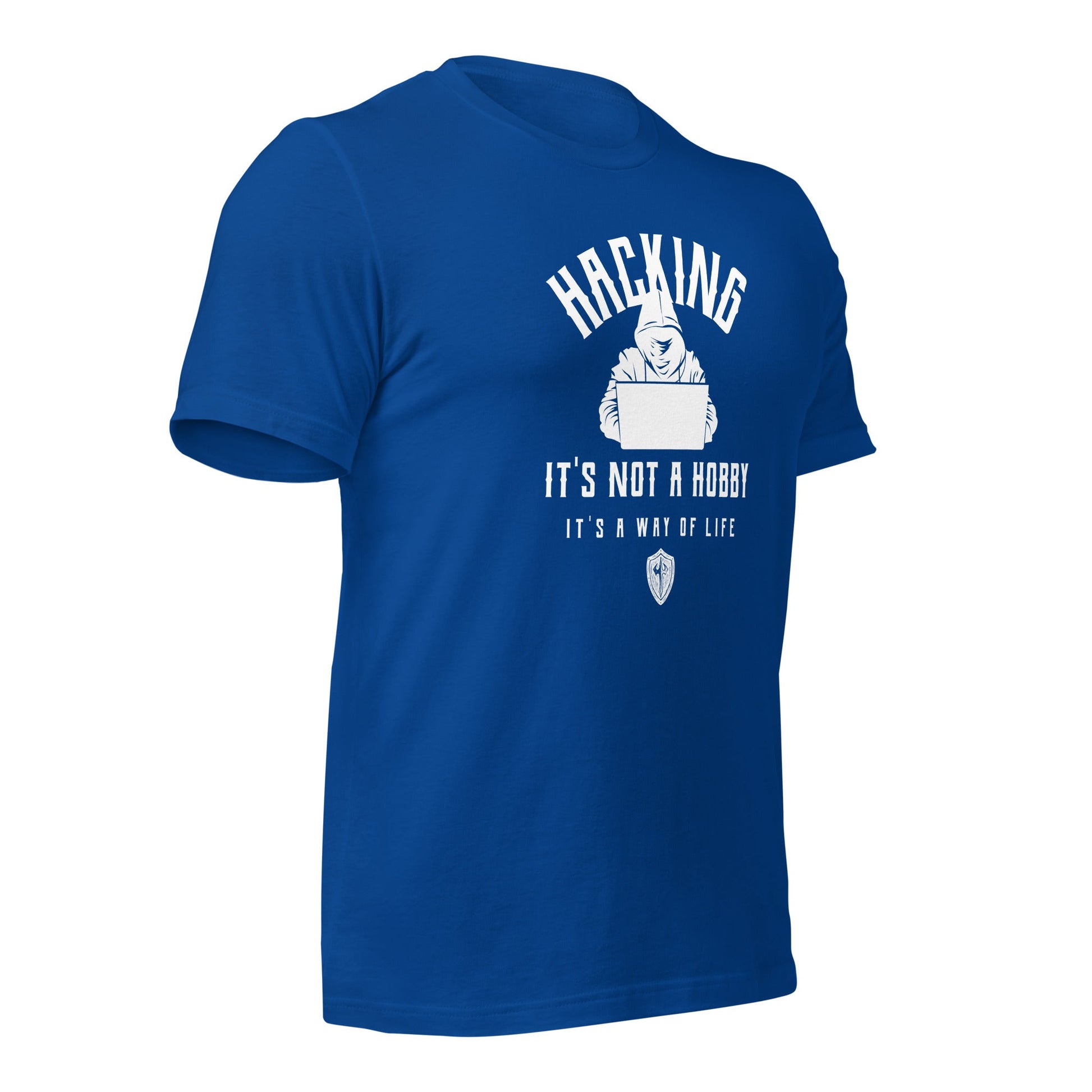 Hacking: It's not a hobby; it's a way of life - Unisex t-shirt by DarkByteGear