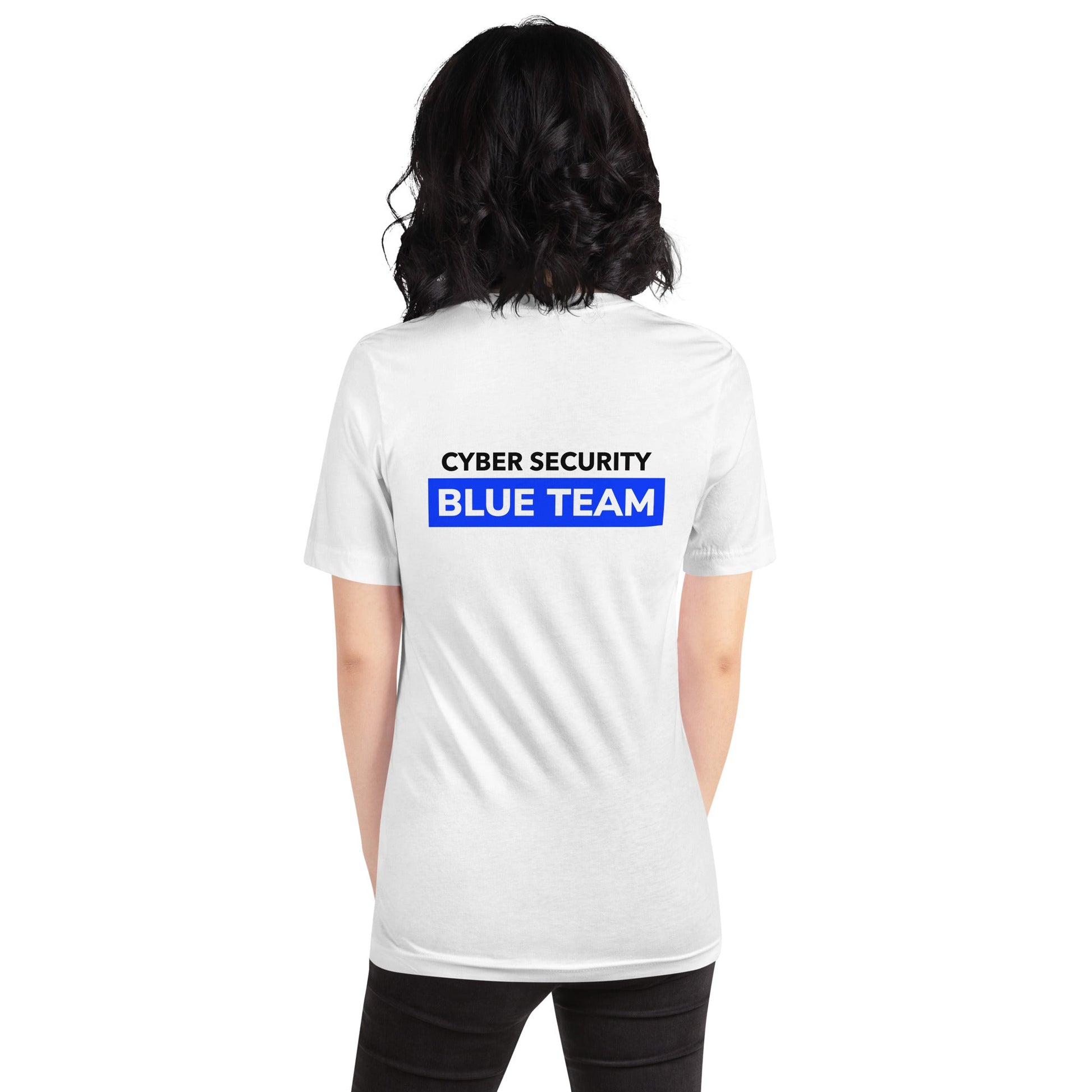 Cyber Security Blue Team V11 - Unisex t-shirt ( Back Print ) by DarkByteGear