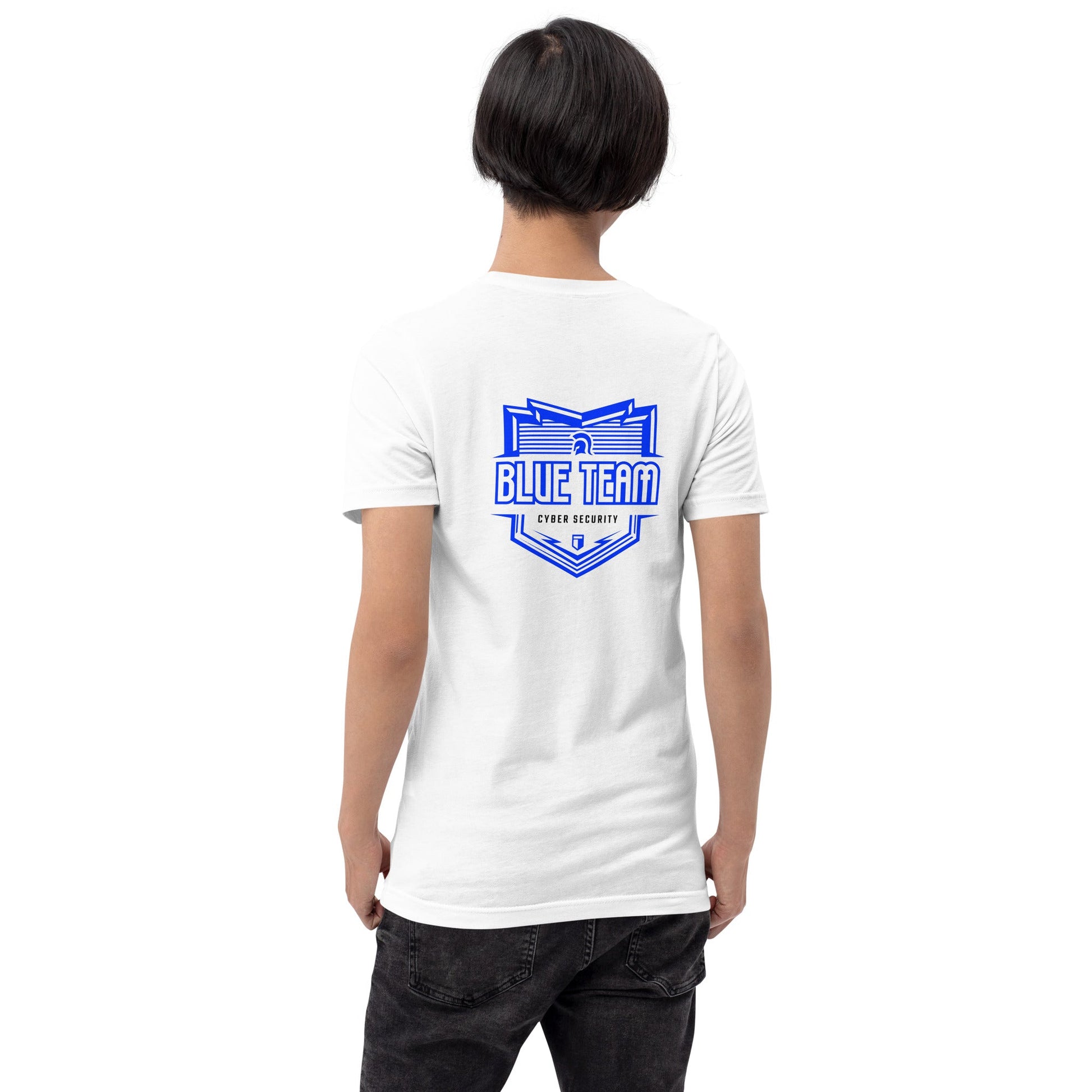 Cyber Security Blue Team 16 - Unisex t-shirt ( Back Print ) by DarkByteGear