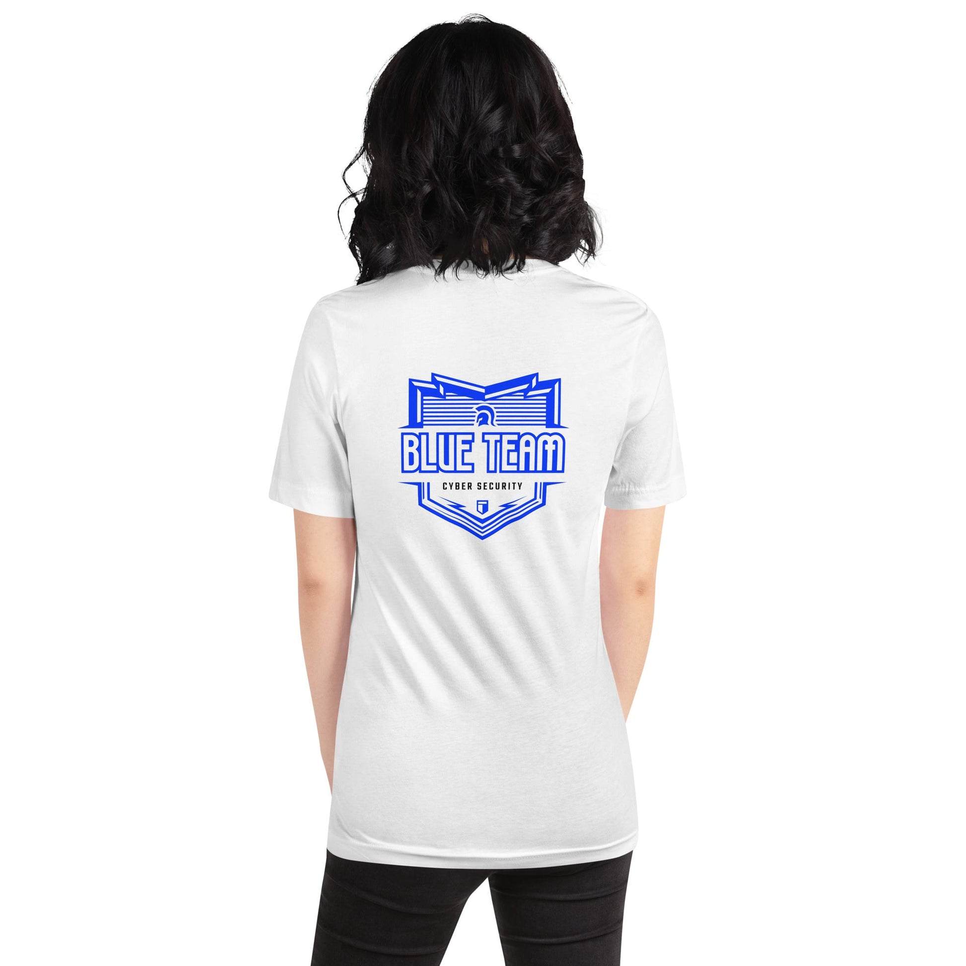 Cyber Security Blue Team 16 - Unisex t-shirt ( Back Print ) by DarkByteGear