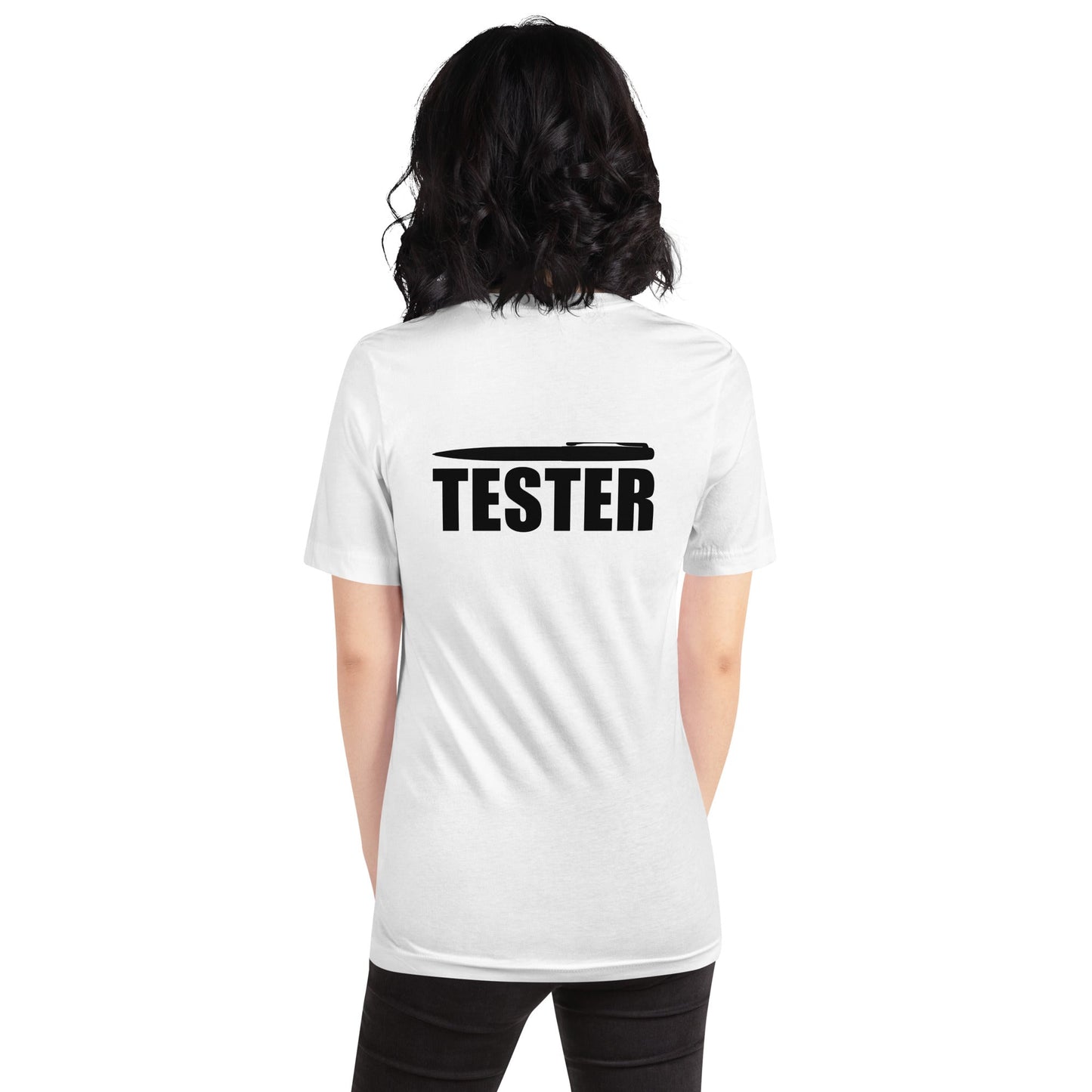 Pentester V2 - Unisex t-shirt ( Back Print ) by DarkByteGear