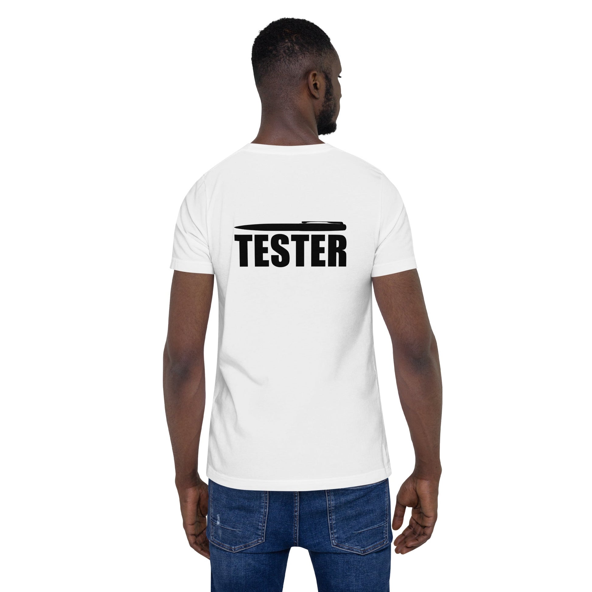 Pentester V2 - Unisex t-shirt ( Back Print ) by DarkByteGear