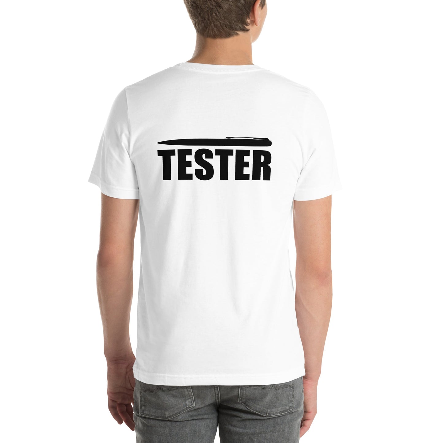 Pentester V2 - Unisex t-shirt ( Back Print ) by DarkByteGear