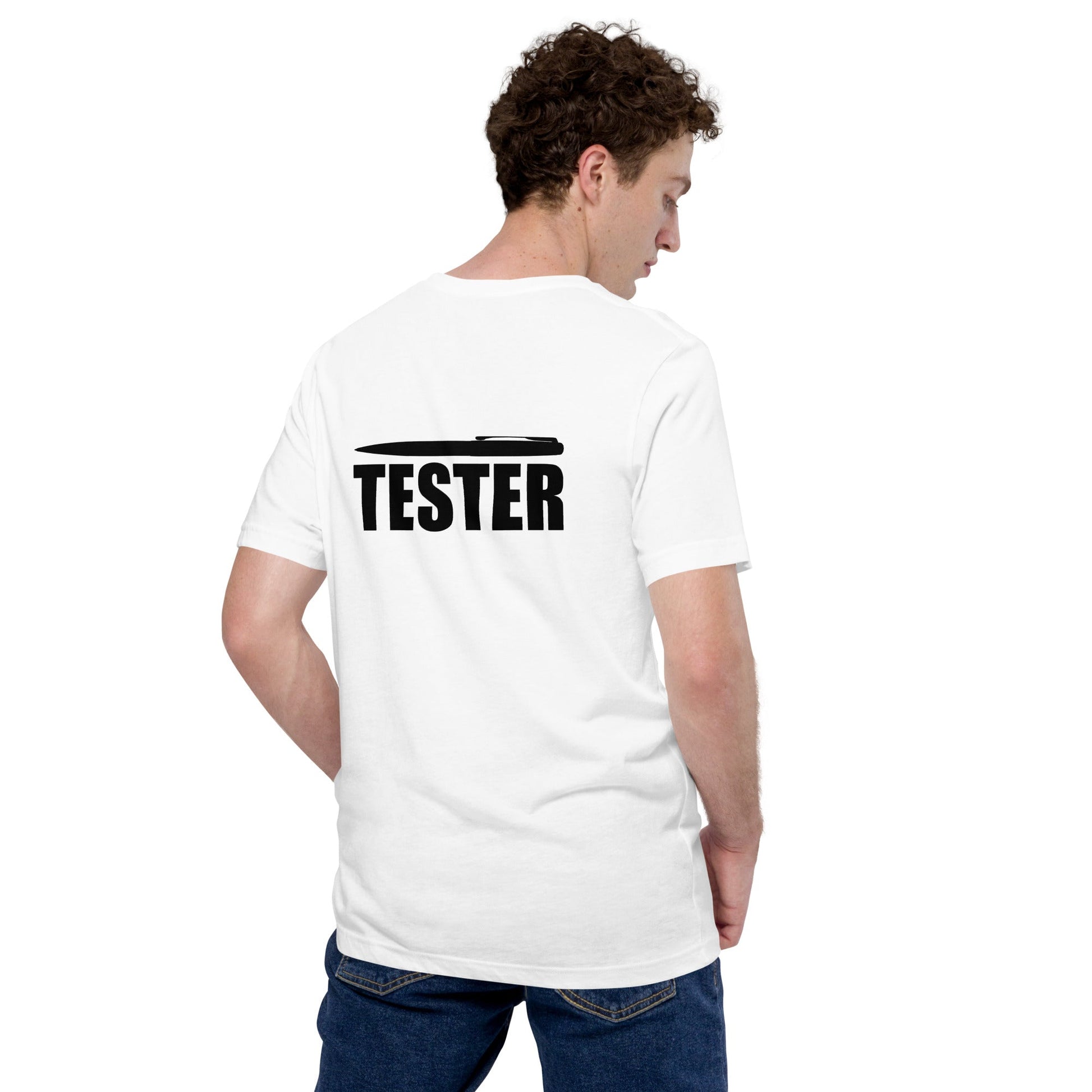 Pentester V2 - Unisex t-shirt ( Back Print ) by DarkByteGear