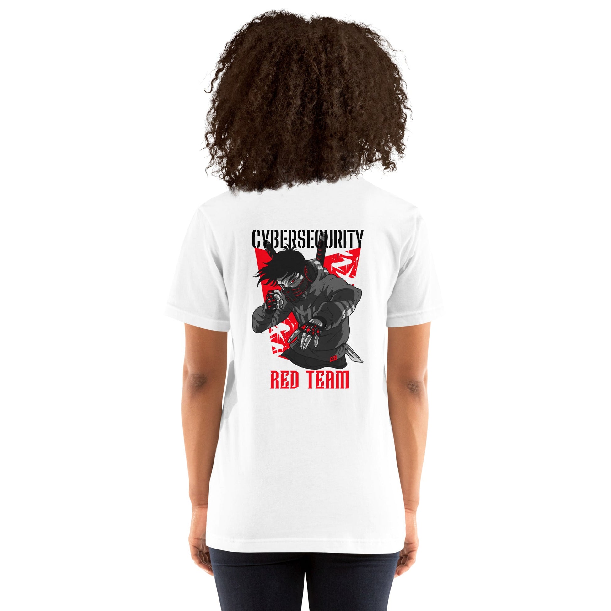 Cyber Security Red Team V3 - Unisex t-shirt ( Back Print ) by DarkByteGear