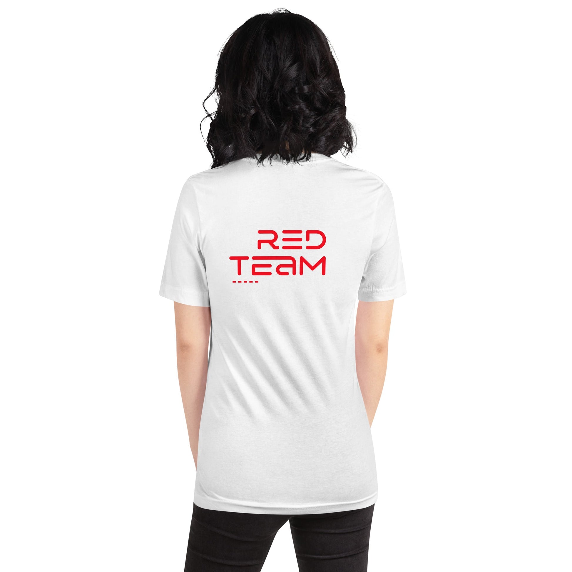 Cyber Security Red Team V11 - Unisex t-shirt ( Back Print ) by DarkByteGear