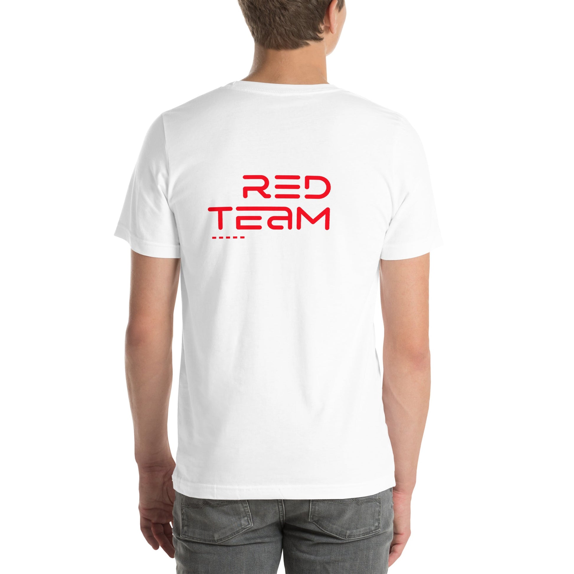Cyber Security Red Team V11 - Unisex t-shirt ( Back Print ) by DarkByteGear