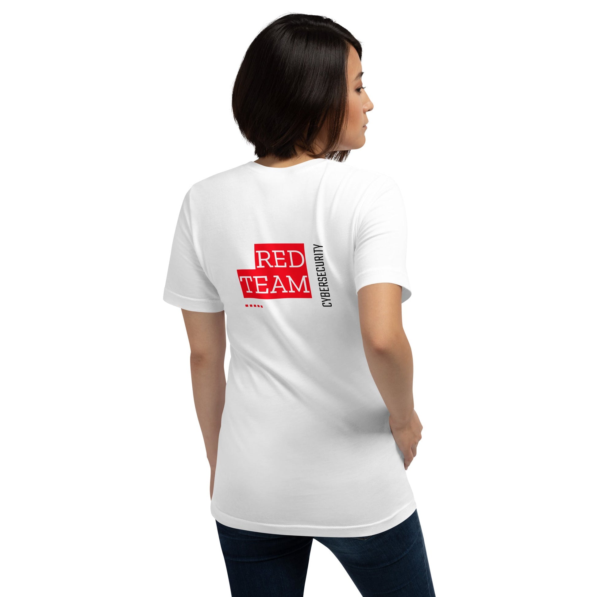 Cyber Security Red Team V13 - Unisex t-shirt ( Back Print ) by DarkByteGear