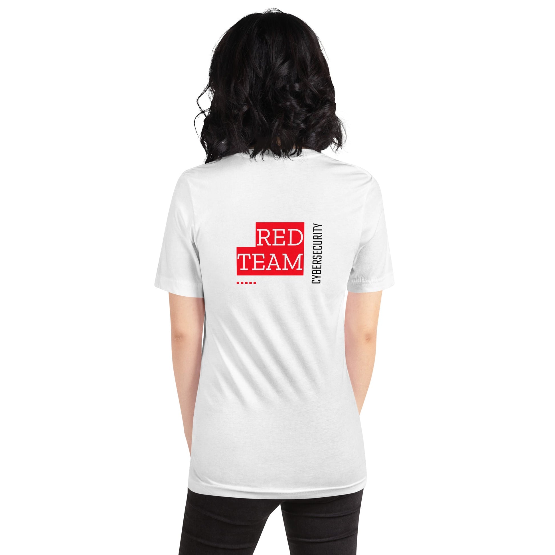 Cyber Security Red Team V13 - Unisex t-shirt ( Back Print ) by DarkByteGear