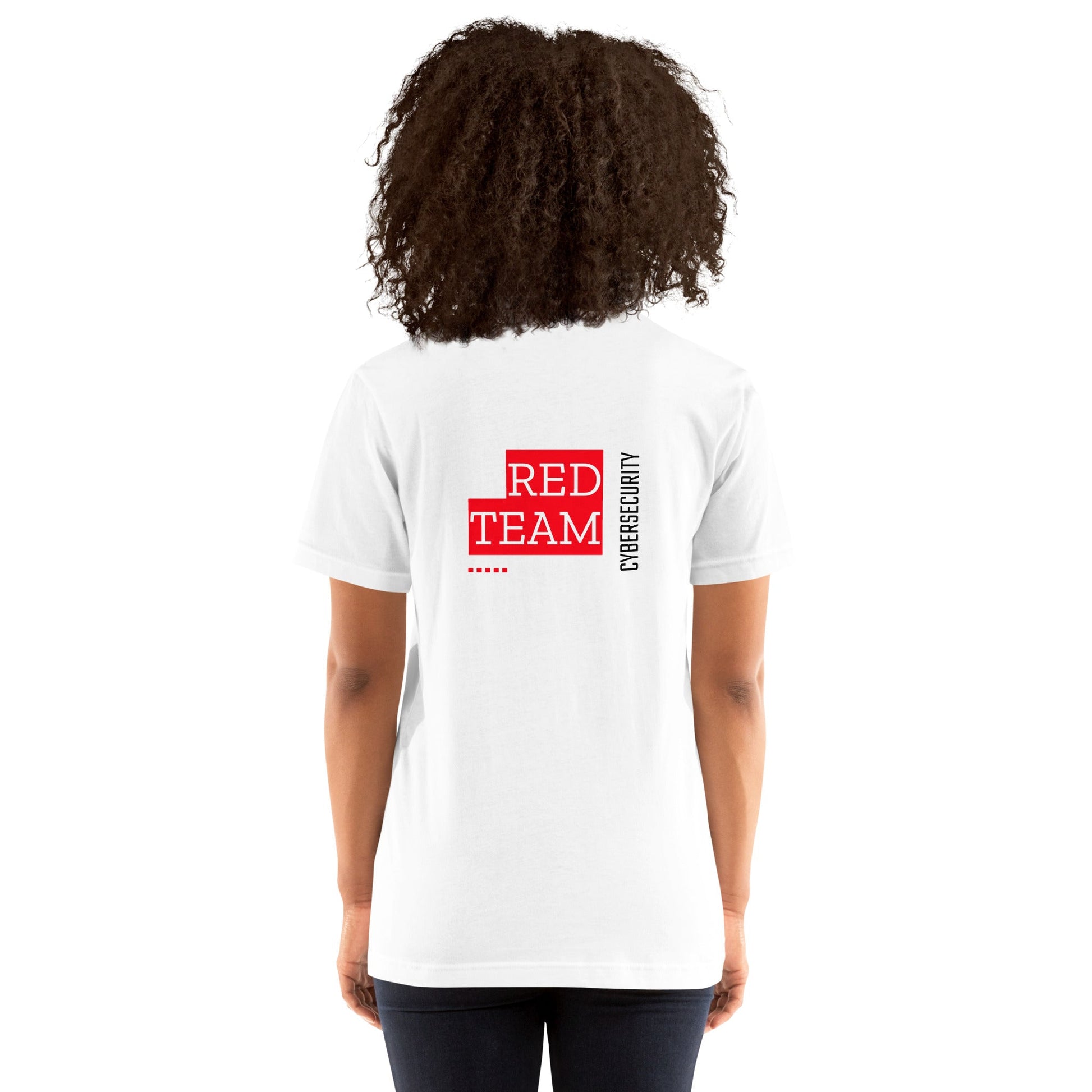 Cyber Security Red Team V13 - Unisex t-shirt ( Back Print ) by DarkByteGear