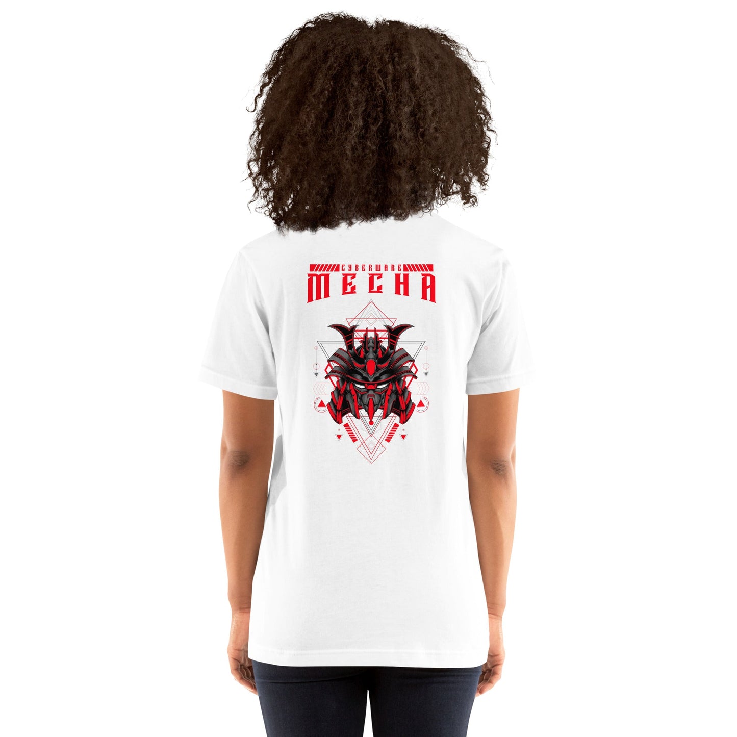 CyberWare Mecha - Unisex t-shirt ( Back Print ) by DarkByteGear
