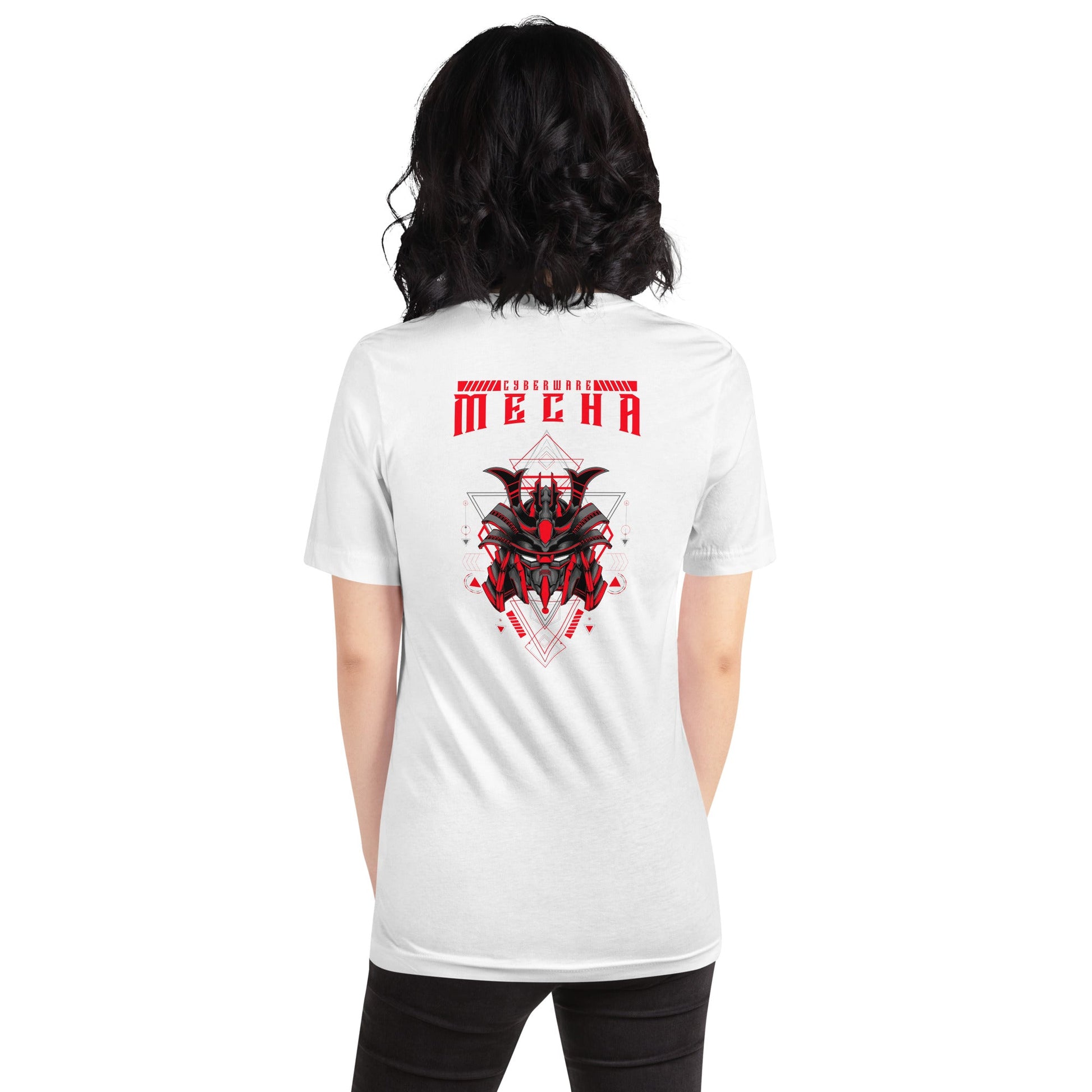 CyberWare Mecha - Unisex t-shirt ( Back Print ) by DarkByteGear
