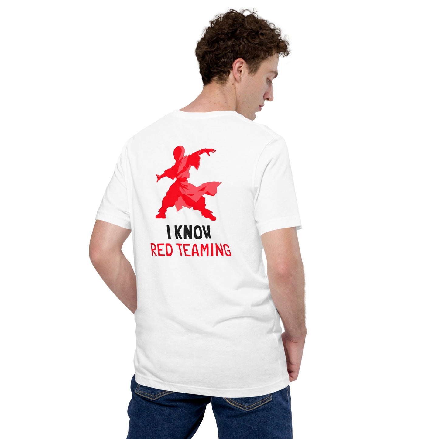 I Know Red Teaming - Unisex t-shirt ( Back Print ) by DarkByteGear