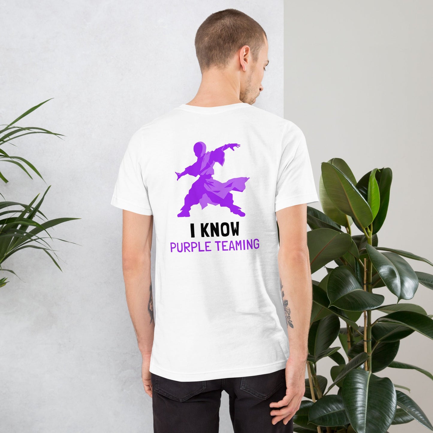 I Know Purple Teaming - Unisex t-shirt by DarkByteGear