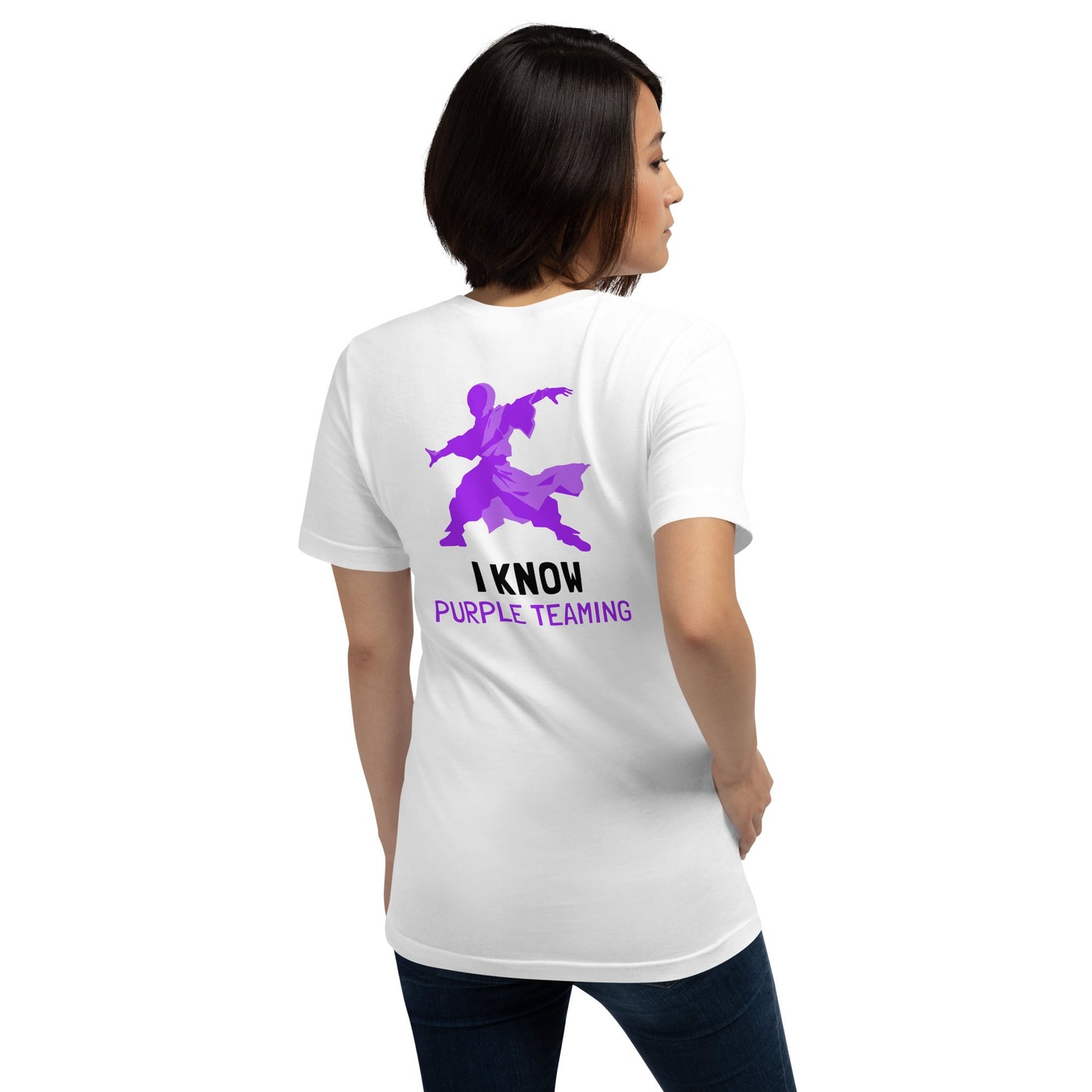 I Know Purple Teaming - Unisex t-shirt by DarkByteGear