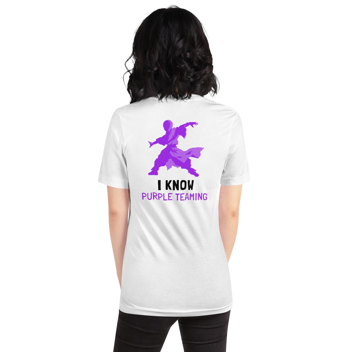 I Know Purple Teaming - Unisex t-shirt by DarkByteGear