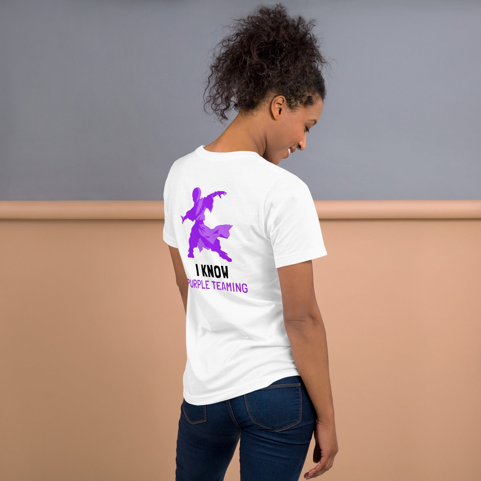 I Know Purple Teaming - Unisex t-shirt by DarkByteGear