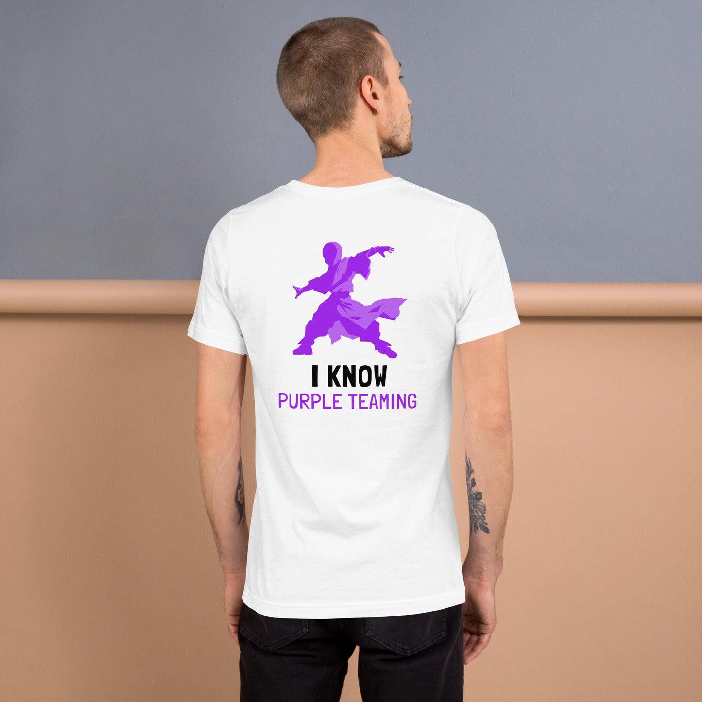 I Know Purple Teaming - Unisex t-shirt by DarkByteGear