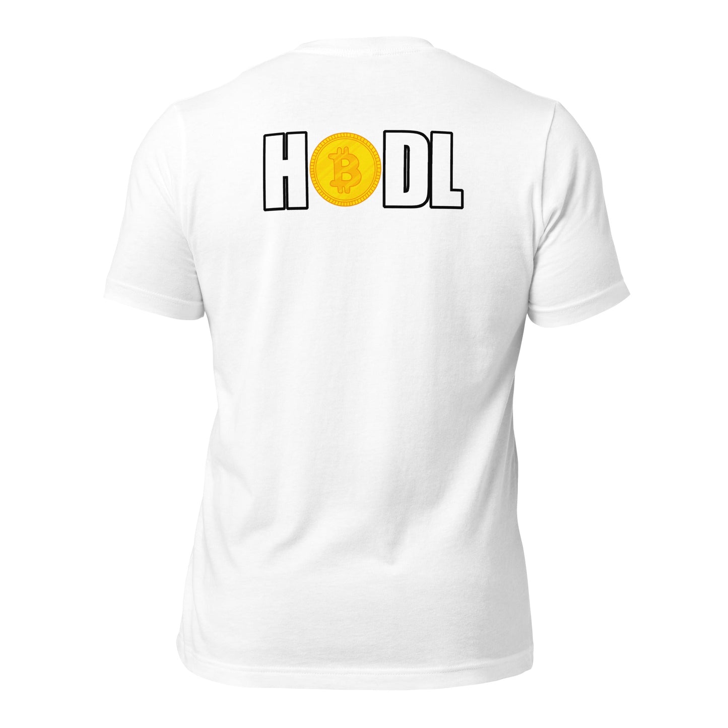 Hodl is the way - Unisex t-shirt (back print) by DarkByteGear