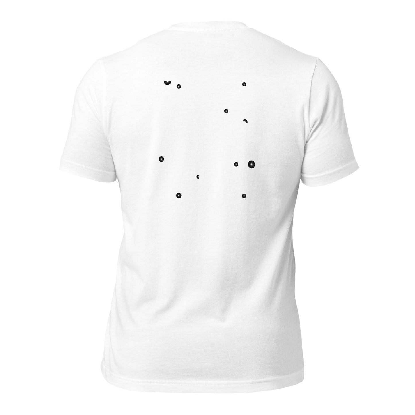 1 2 3 4 5 - Unisex t-shirt (back print) by DarkByteGear