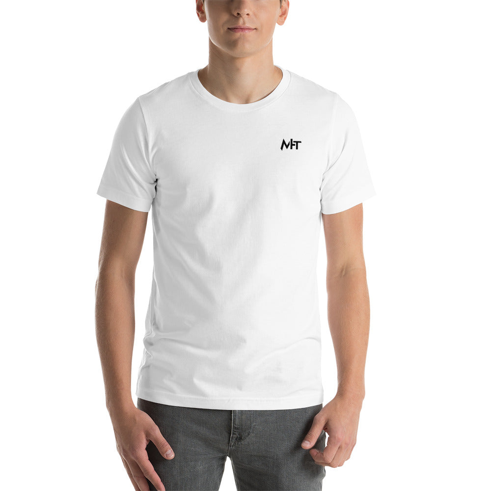 I have a hacking problem - Short-Sleeve Unisex T-Shirt (back print) by DarkByteGear