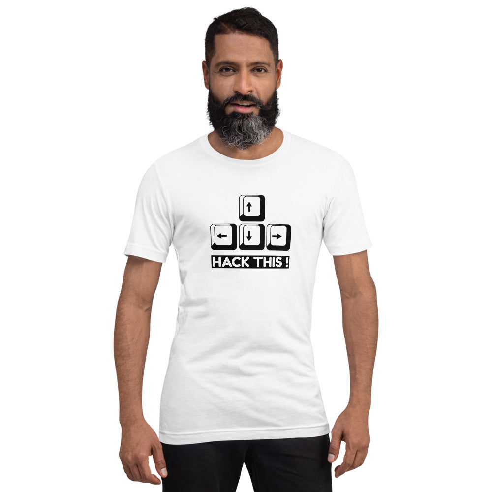 Hack this - Short-Sleeve Unisex T-Shirt by DarkByteGear