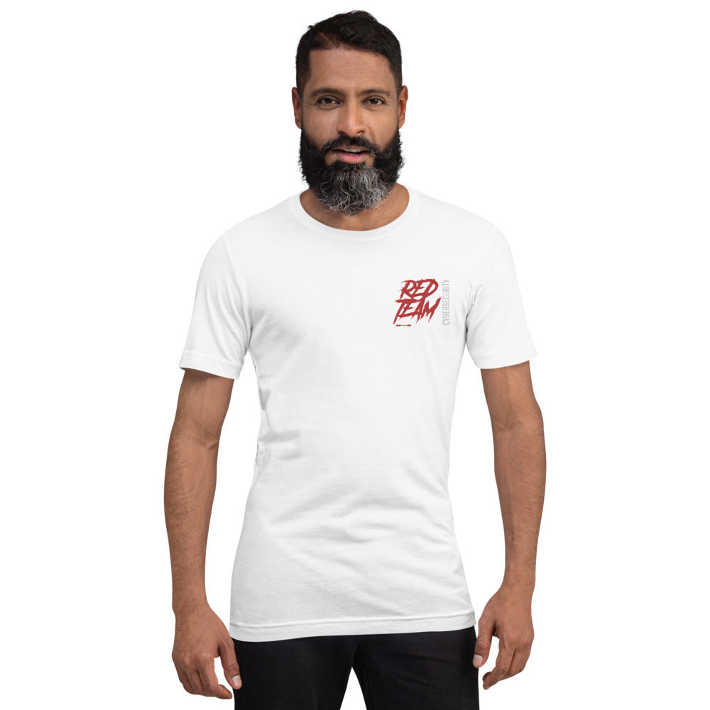 Cyber Security Red Team V10 - Short-sleeve unisex t-shirt ( embroidered ) by DarkByteGear