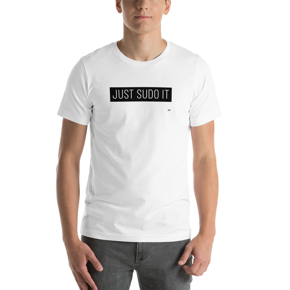 Just sudo it - Unisex t-shirt by DarkByteGear