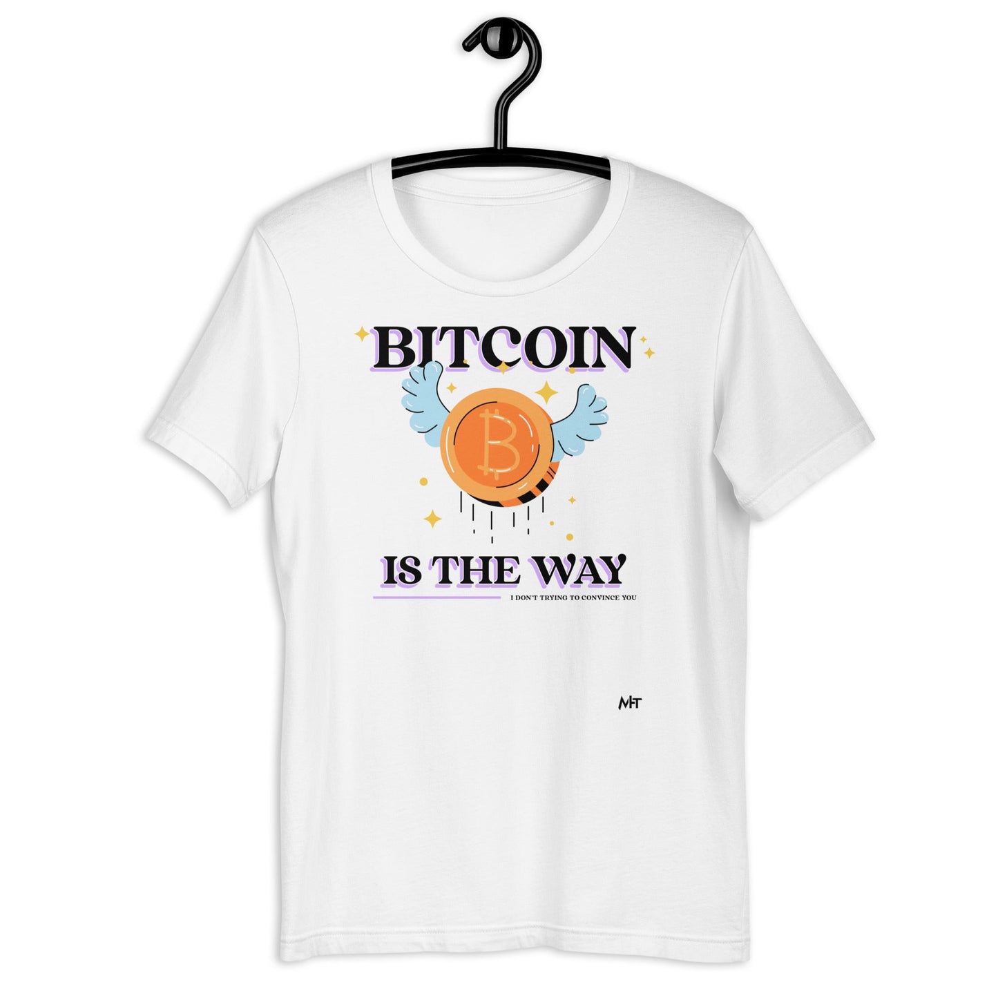 Bitcoin is the way - Unisex t-shirt by DarkByteGear