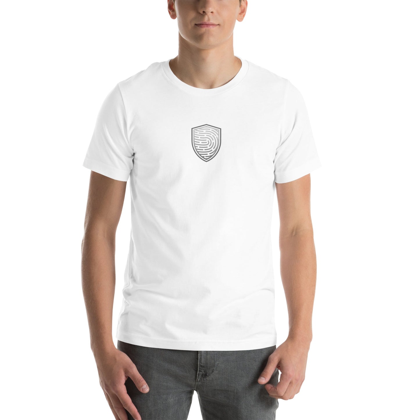 Grey Hat Hacker - Short-Sleeve Unisex T-Shirt by DarkByteGear