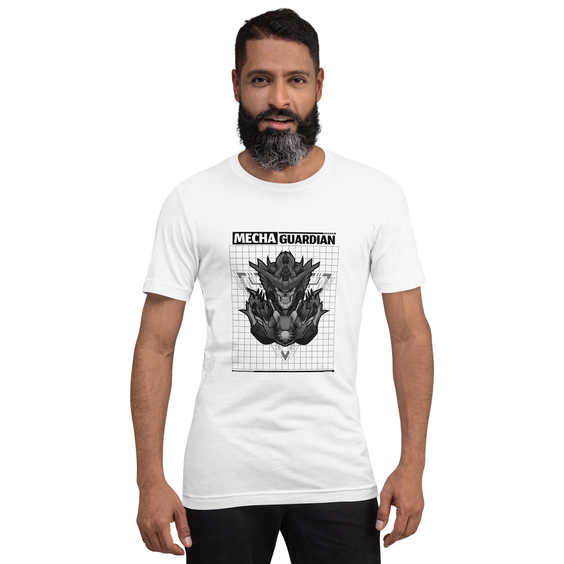 Mecha Guardian - Unisex t-shirt by DarkByteGear