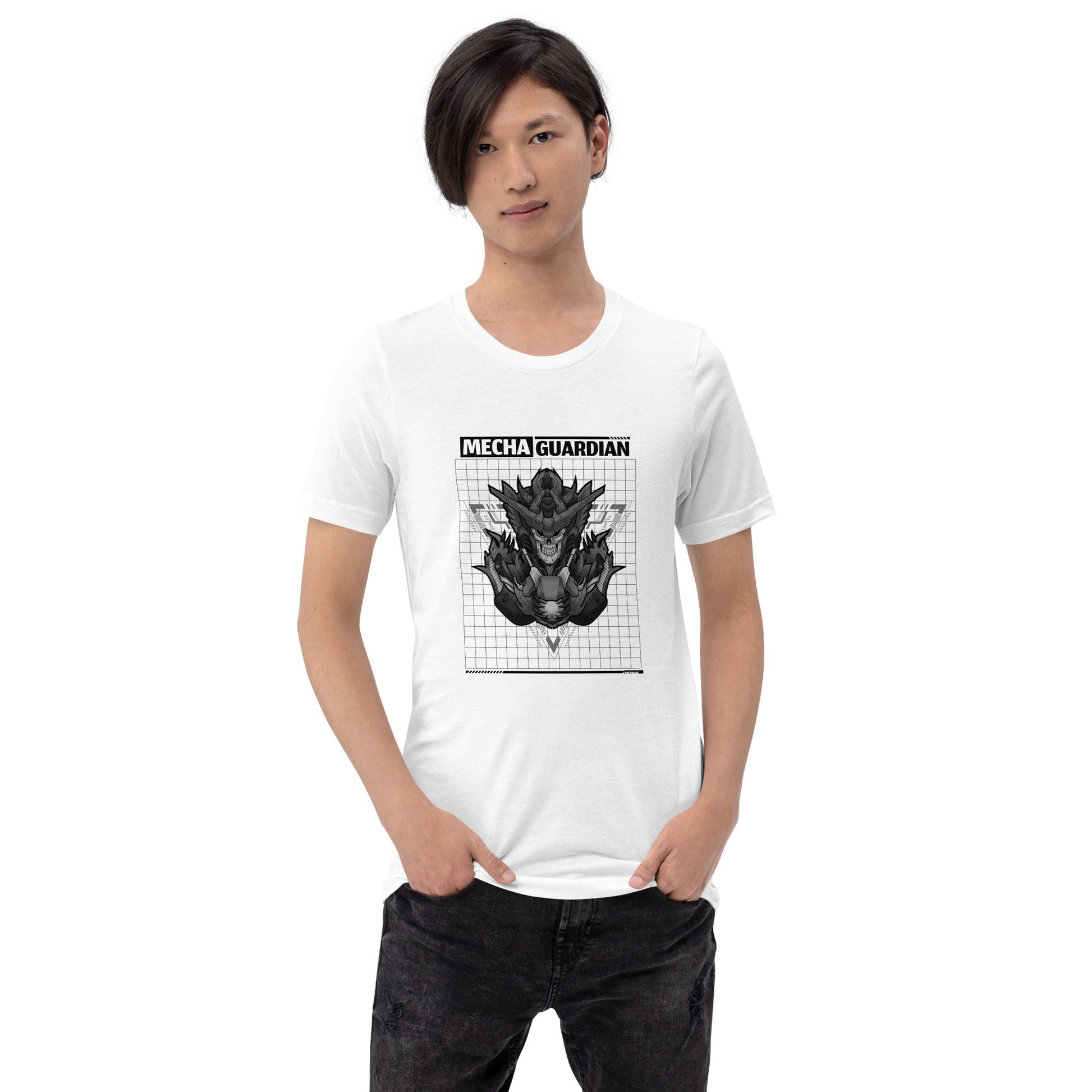 Mecha Guardian - Unisex t-shirt by DarkByteGear