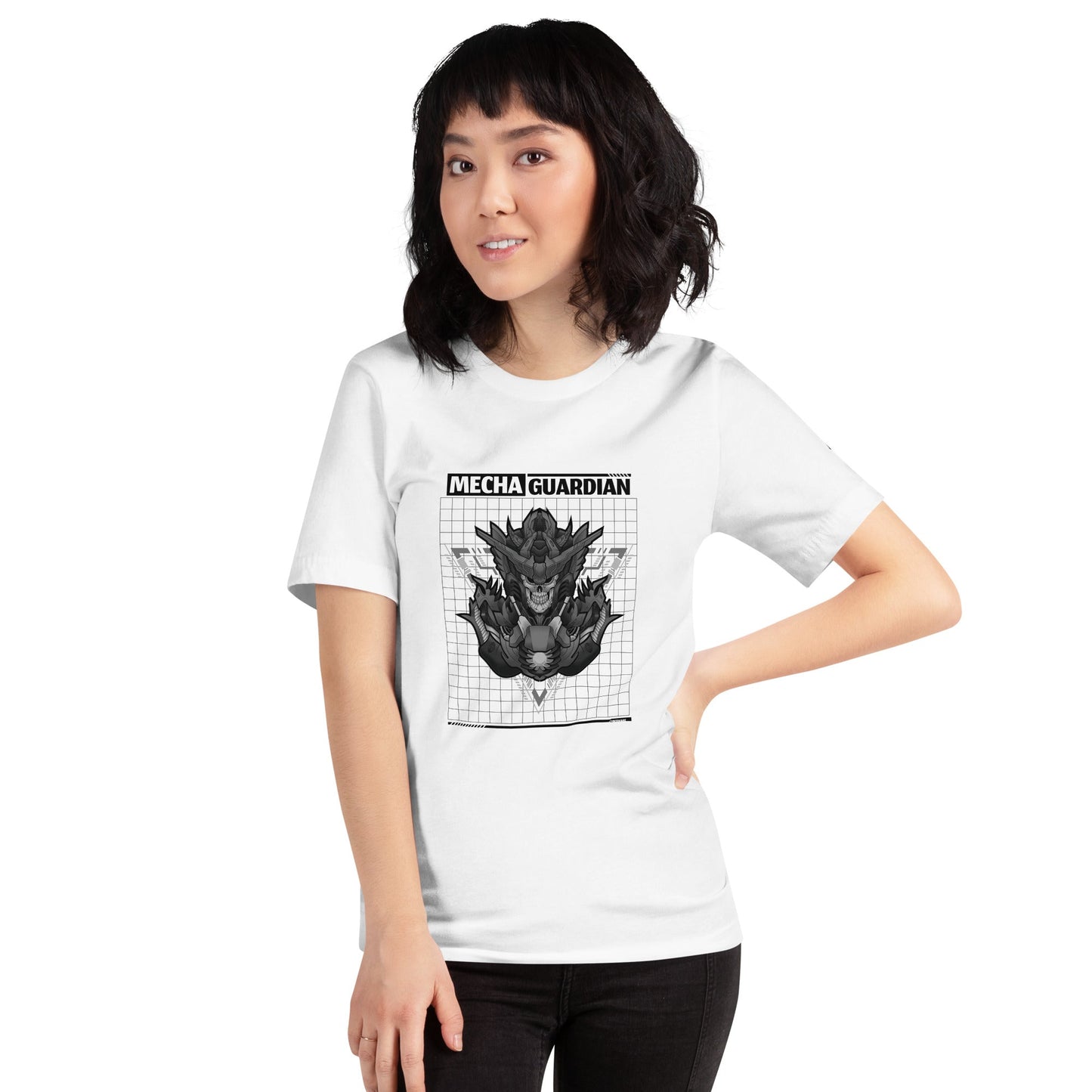 Mecha Guardian - Unisex t-shirt by DarkByteGear