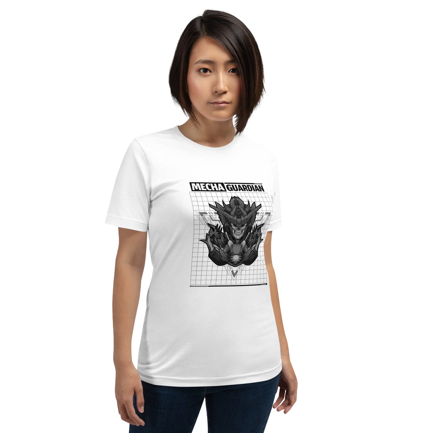 Mecha Guardian - Unisex t-shirt by DarkByteGear