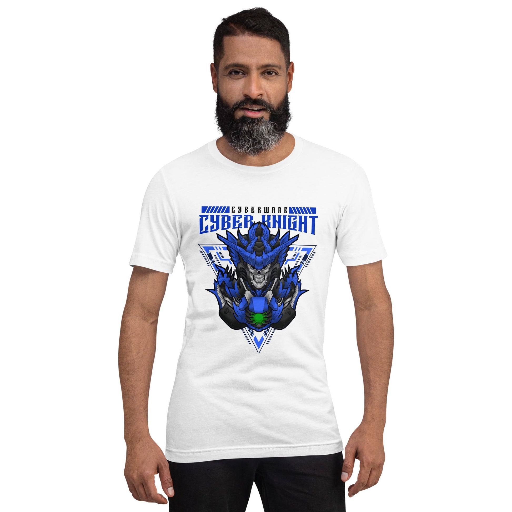 CyberWare Cyber knight - Unisex t-shirt by DarkByteGear